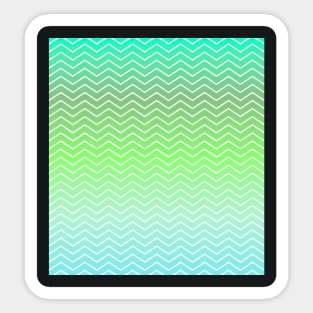 Chevron Pattern 17 Sticker